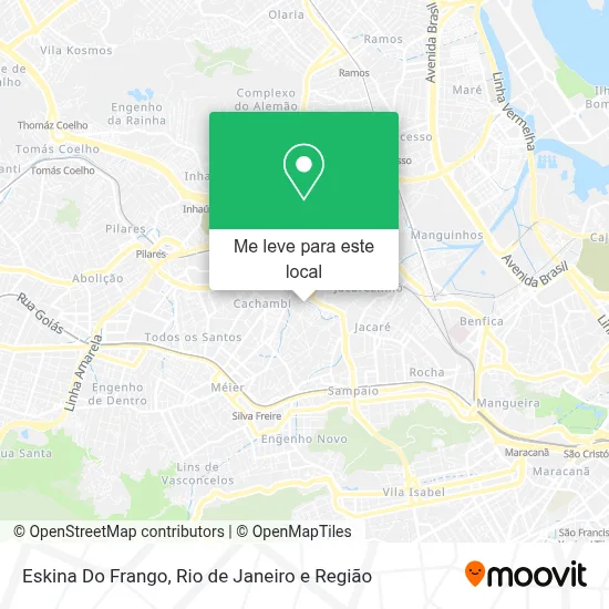Eskina Do Frango mapa