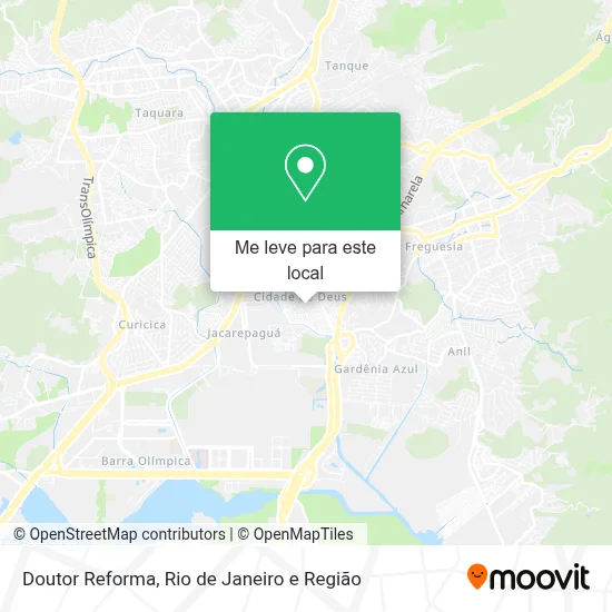 Doutor Reforma mapa