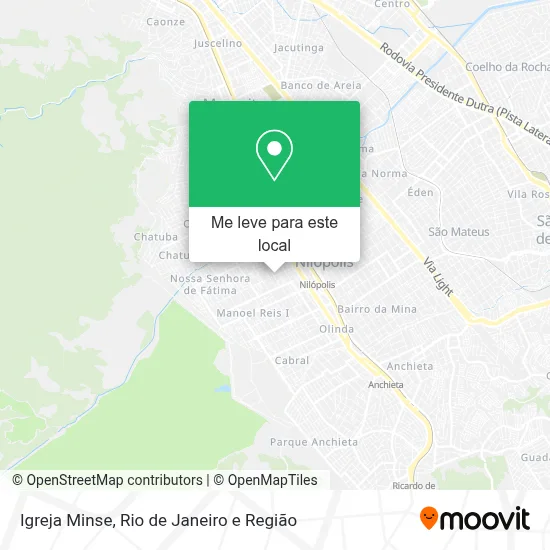 Igreja Minse mapa