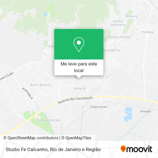 Studio Fe Calcanho mapa