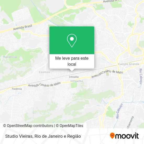 Studio Vieiras mapa