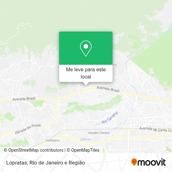 Lopratas mapa