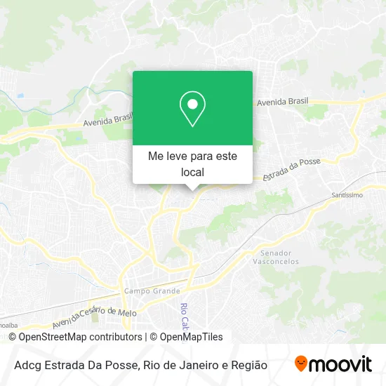 Adcg Estrada Da Posse mapa