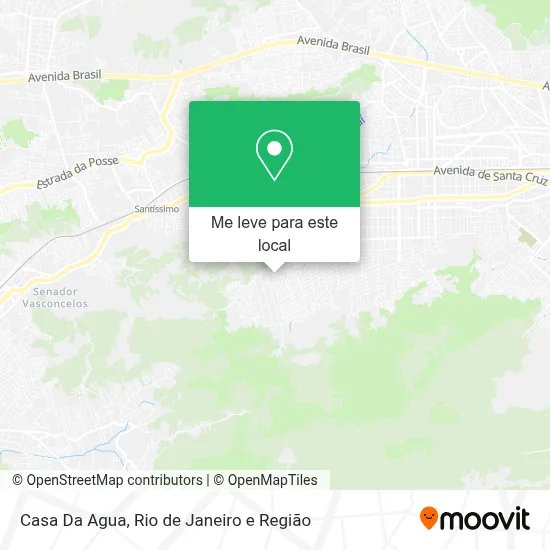 Casa Da Agua mapa