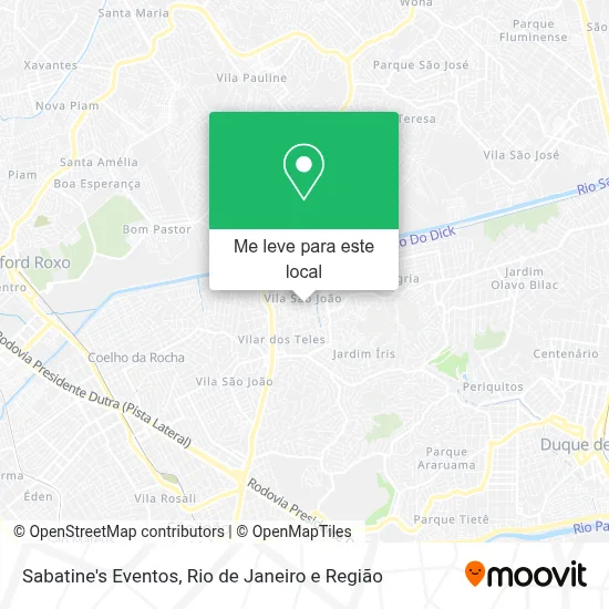 Sabatine's Eventos mapa