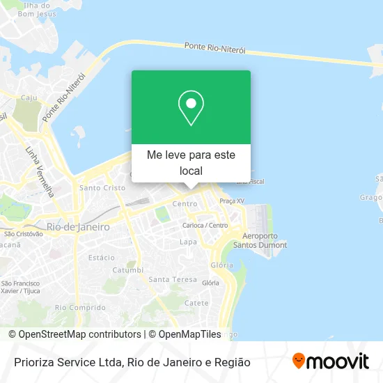 Prioriza Service Ltda mapa