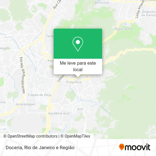 Doceria mapa