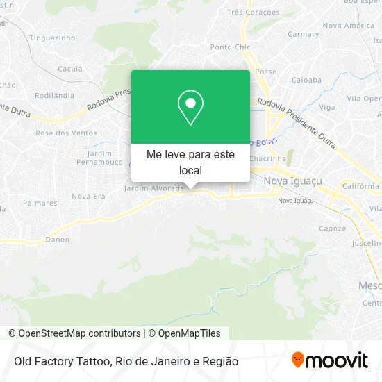Old Factory Tattoo mapa