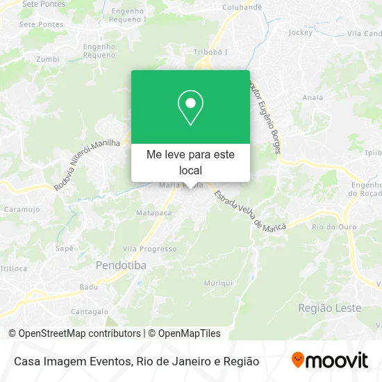 Casa Imagem Eventos mapa