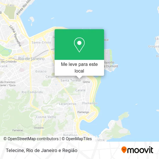 Telecine mapa