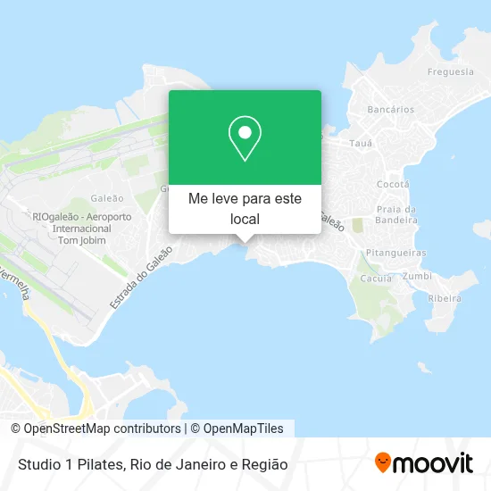 Studio 1 Pilates mapa