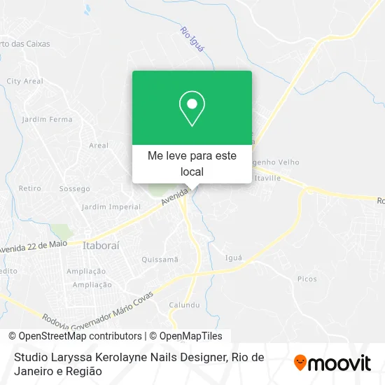 Studio Laryssa Kerolayne Nails Designer mapa