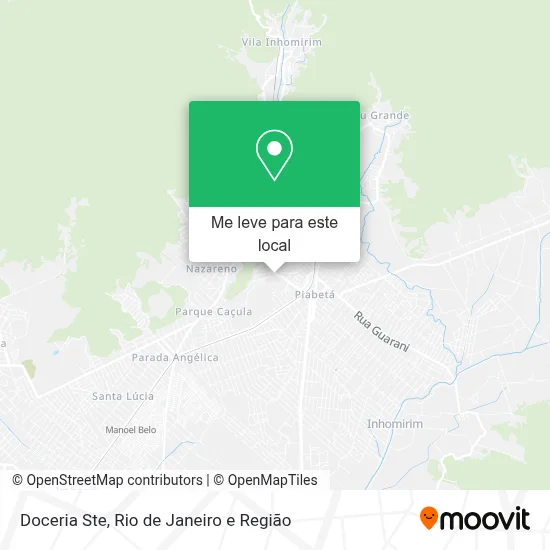 Doceria Ste mapa