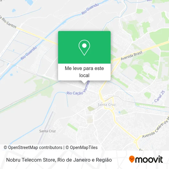 Nobru Telecom Store mapa