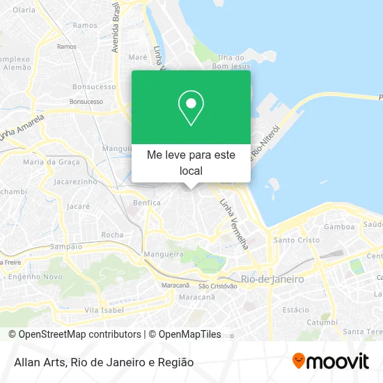 Allan Arts mapa