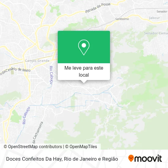 Doces Confeitos Da Hay mapa