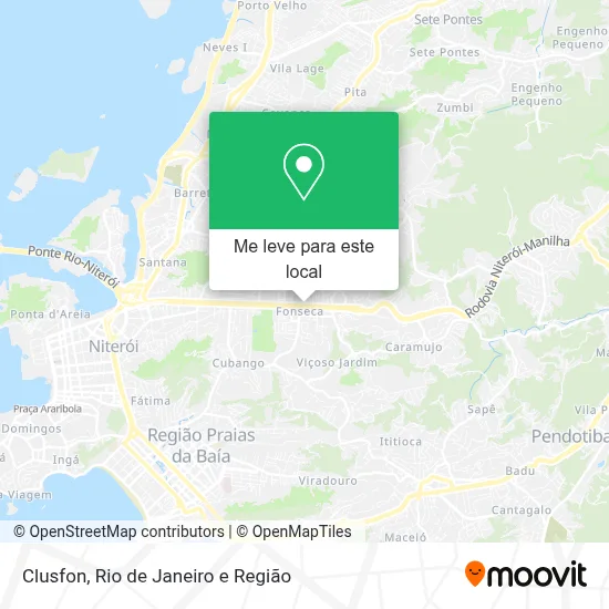 Clusfon mapa
