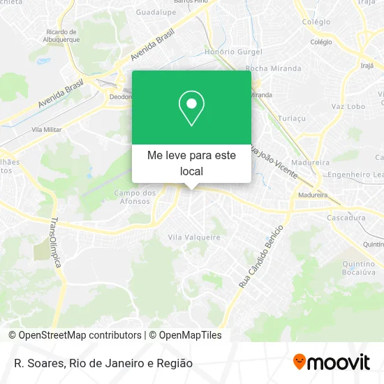 R. Soares mapa