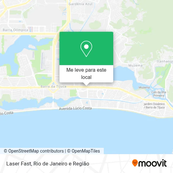 Laser Fast mapa