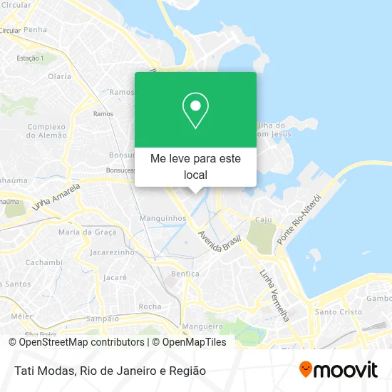 Tati Modas mapa