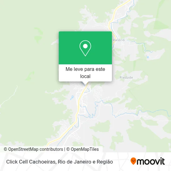 Click Cell Cachoeiras mapa