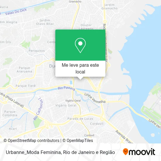 Urbanne_Moda Feminina mapa
