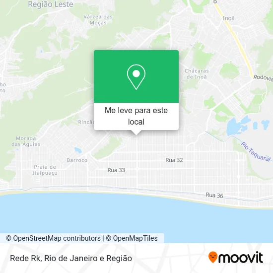 Rede Rk mapa
