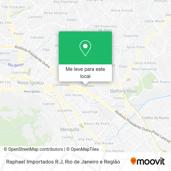 Raphael Importados R.J mapa