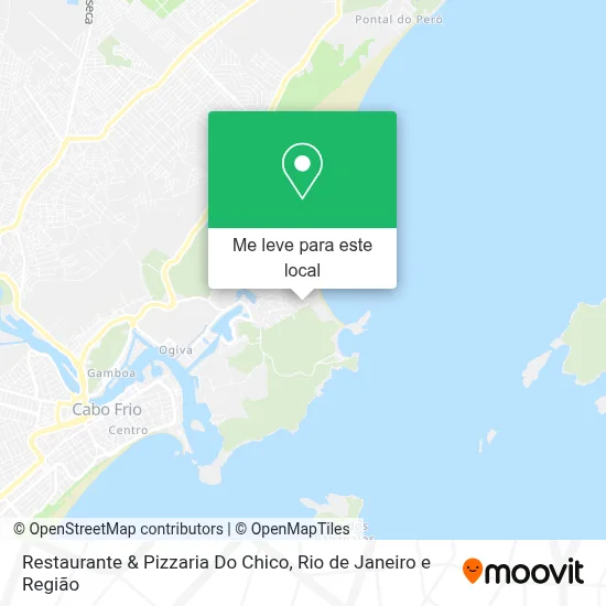 Restaurante & Pizzaria Do Chico mapa