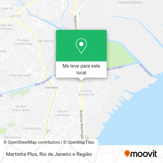 Martinha Plus mapa