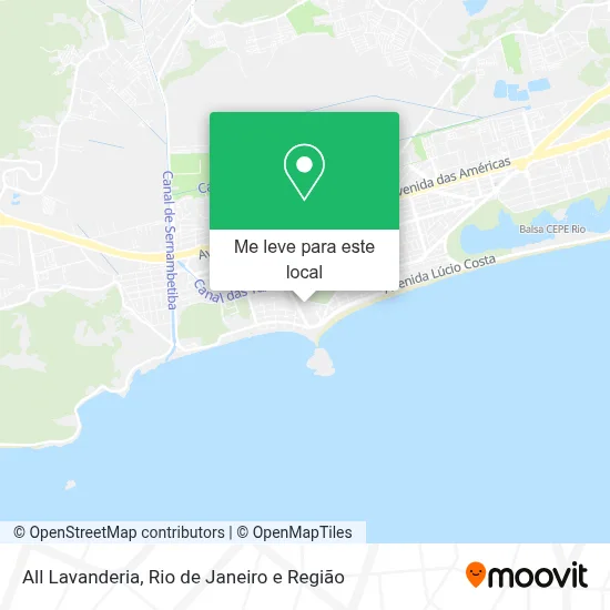 All Lavanderia mapa