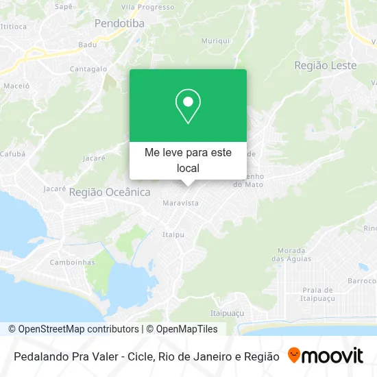 Pedalando Pra Valer - Cicle mapa