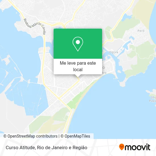 Curso Atitude mapa