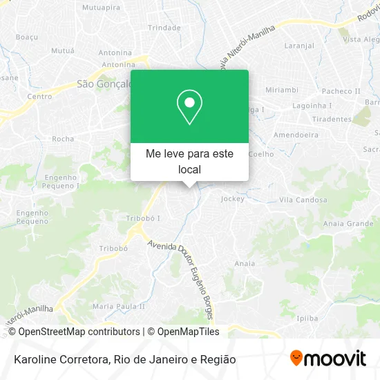 Karoline Corretora mapa