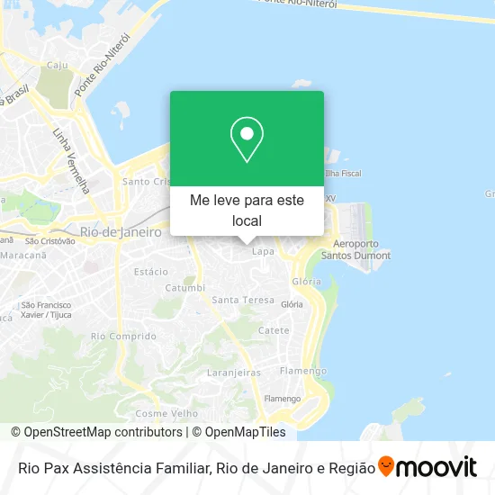 Rio Pax Assistência Familiar mapa