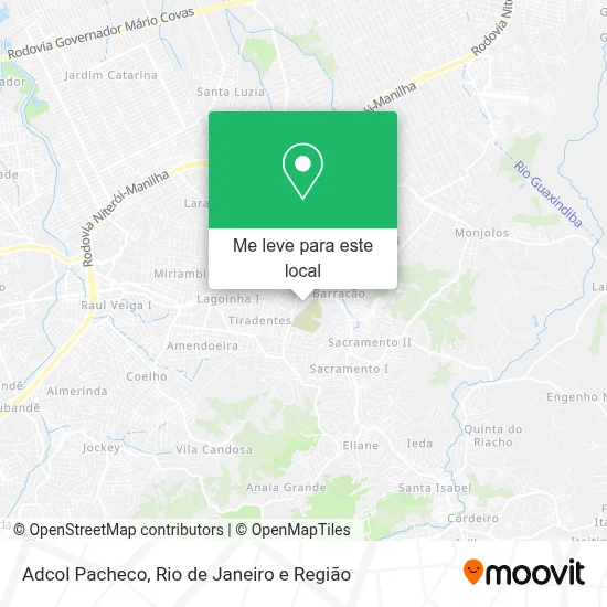 Adcol Pacheco mapa