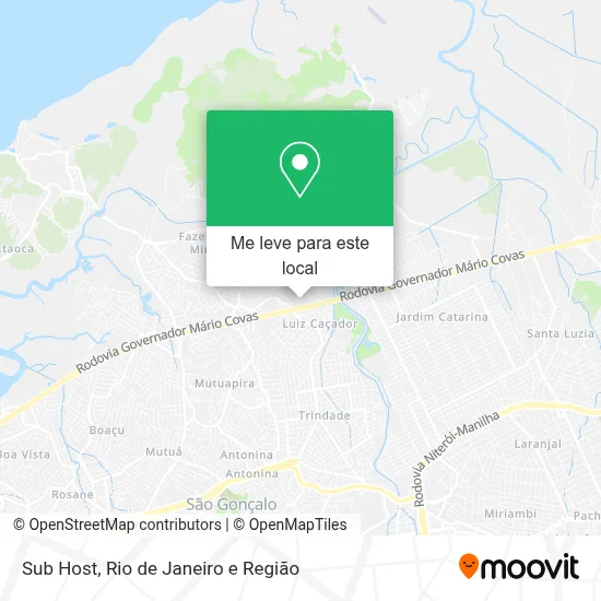 Sub Host mapa