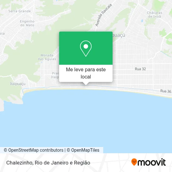 Chalezinho mapa