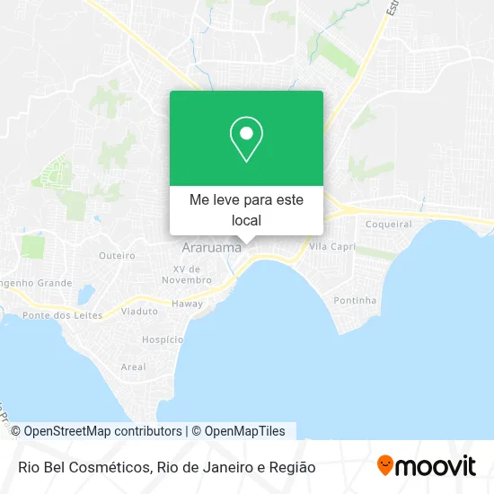 Rio Bel Cosméticos mapa