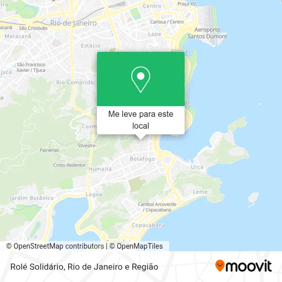 Rolé Solidário mapa