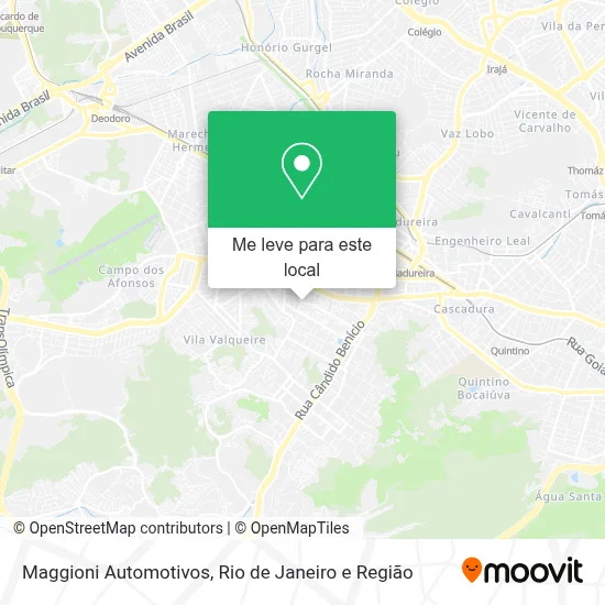 Maggioni Automotivos mapa