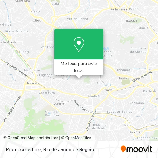 Promoções Line mapa