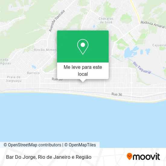 Bar Do Jorge mapa