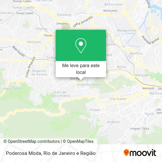Poderosa Moda mapa
