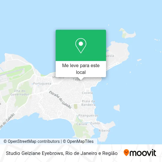 Studio Geiziane Eyebrows mapa