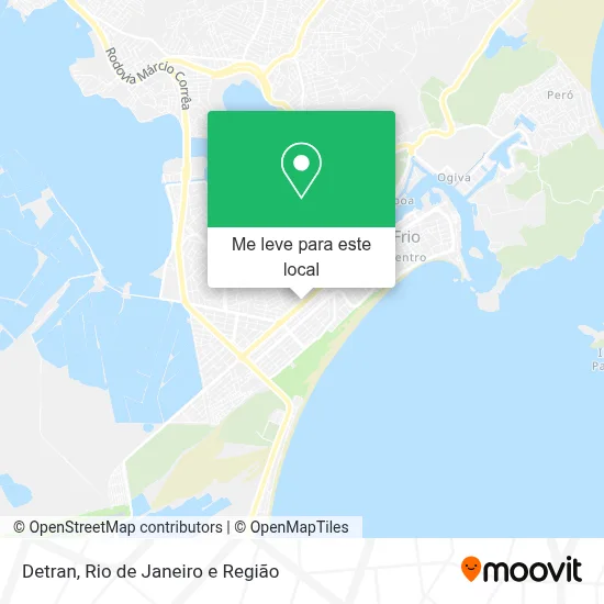 Detran mapa