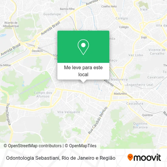 Odontologia Sebastiani mapa