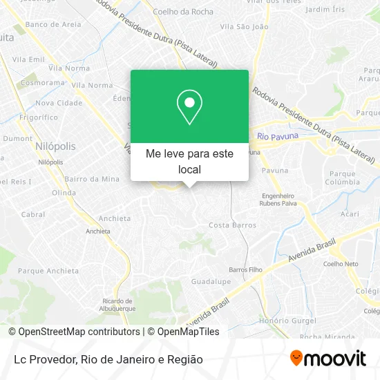 Lc Provedor mapa