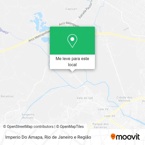 Imperio Do Amapa mapa