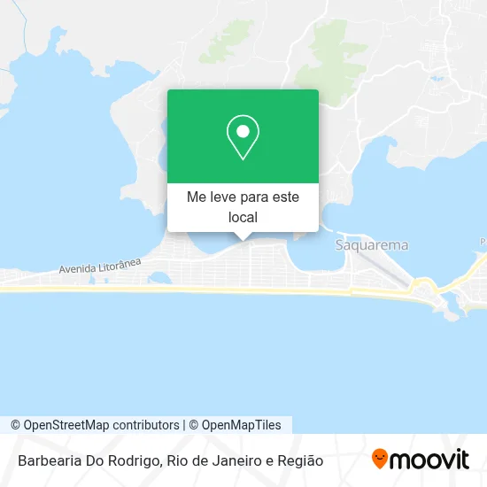 Barbearia Do Rodrigo mapa
